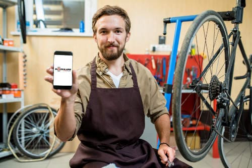 Alarmanlage und Einbruchschutz für Bikestore, E-Bike Store und Fahrradladen