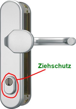 zieschutz_haustüre_ratgeber_blockaalarm_elektronischer_schleisszylinder Ziehschutz bei Sicherheitsbeschlag für Haustüre
